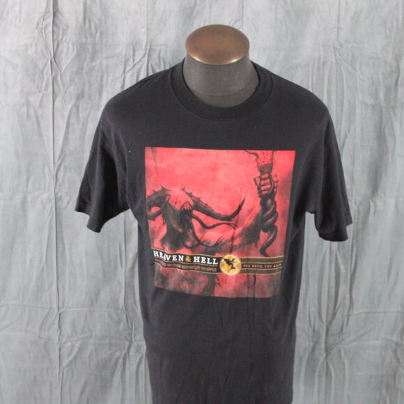 Band Shirt - Heaven and Hell the Devil You Know - Men's Large - Picture 3 of 7